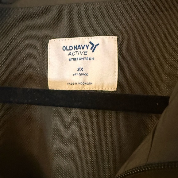 NWT Olive Green Old Navy Women's Crop Activewear Jacket - Picture 5 of 8